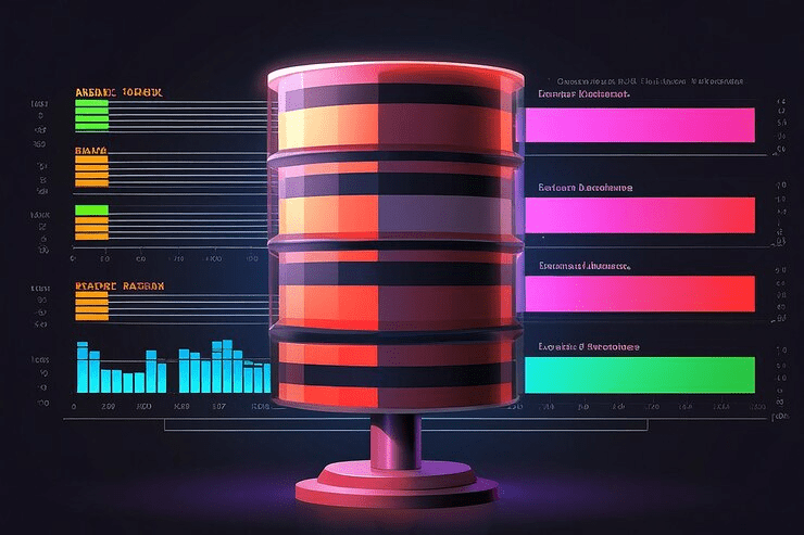 Bandwidth usage comparison chart showing GraphQL vs REST API data transfer volumes