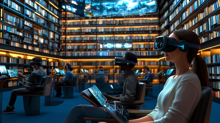 Futuristic learning environment with advanced technology