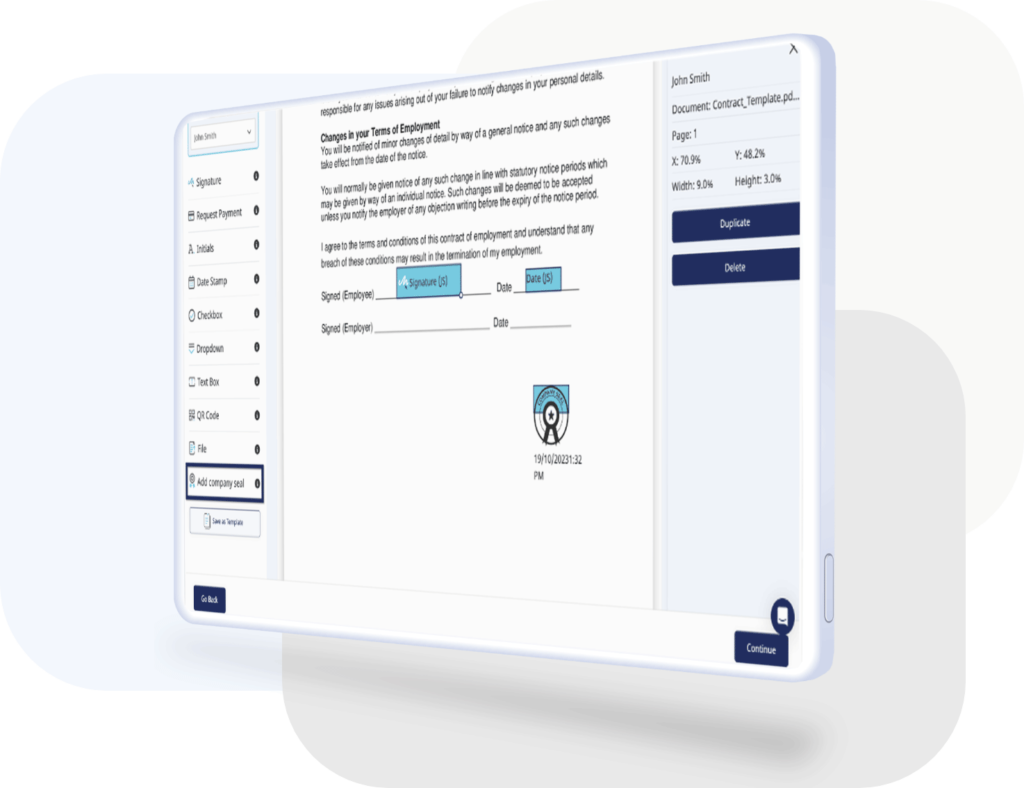 A digital stamp or lock representing legal protection Earnings Disclaimer