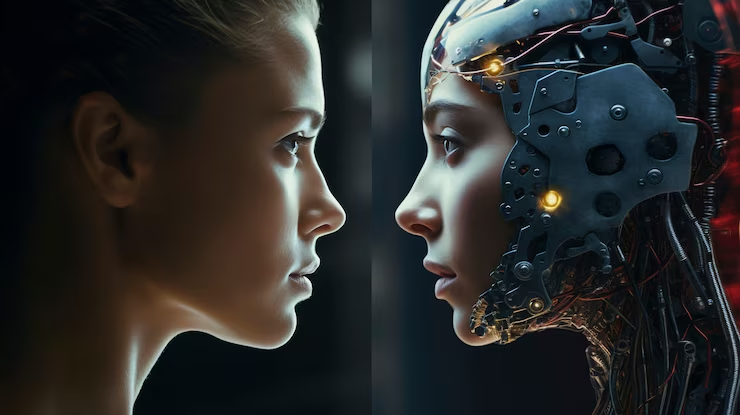 Side-by-side comparison of AI voices