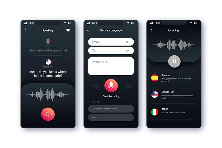 Brand voice settings interface