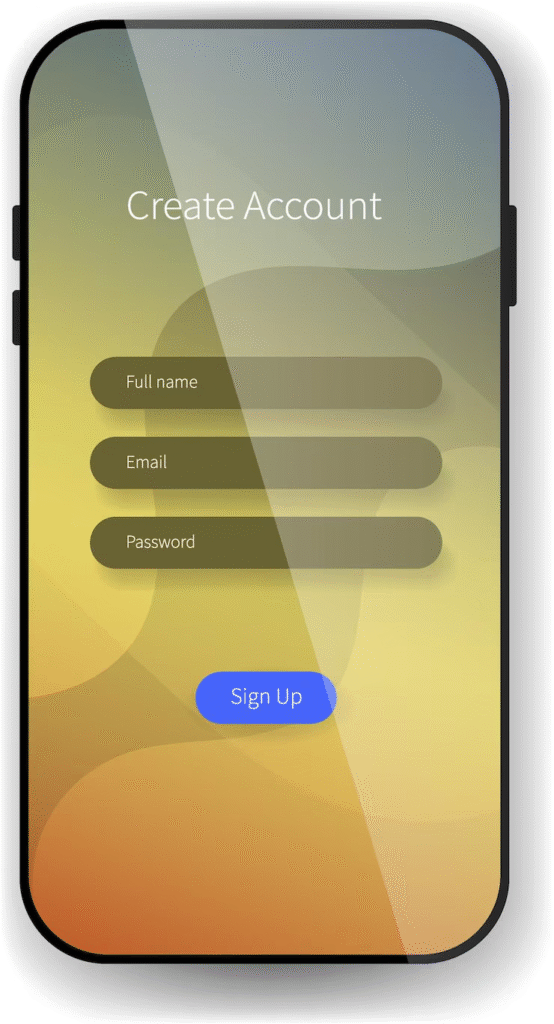 interface showing the checklist before login access