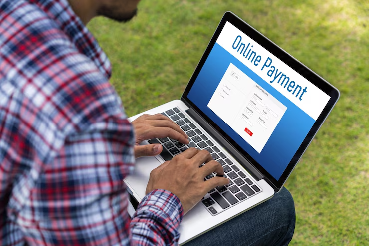 A graphic showing download limits or a person accessing a download page.