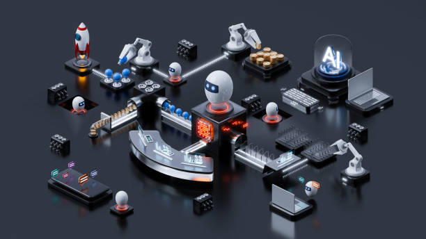 Illustration of the future of AI-powered automation testing