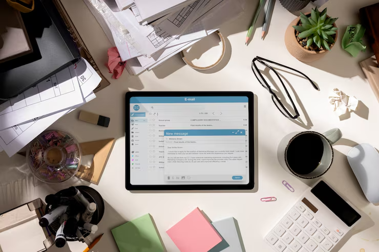 Email marketing workflow or opt-in form