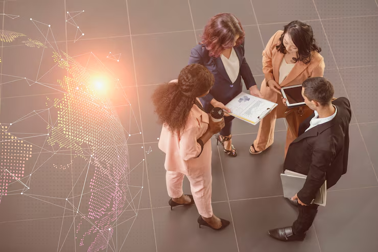  Diagram of hybrid job examples (human + AI collaboration)
