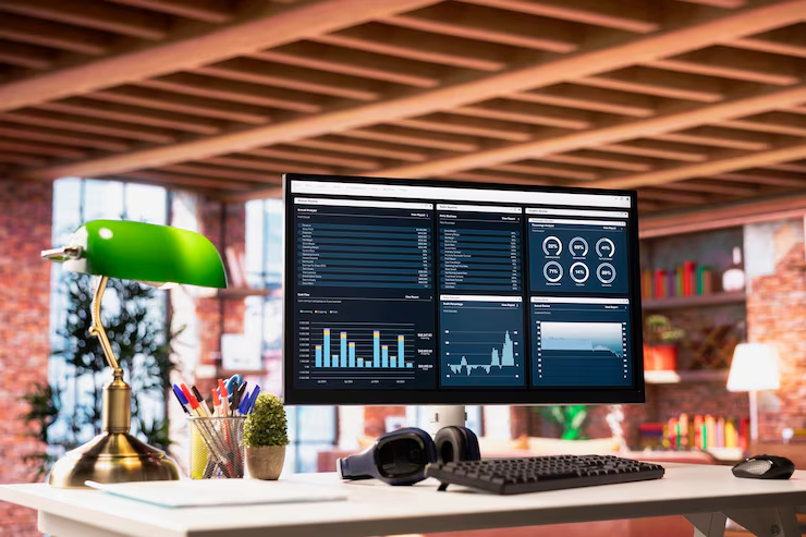 Workflow automation dashboard or CRM software interface