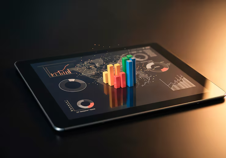  Screenshot of a business intelligence dashboard